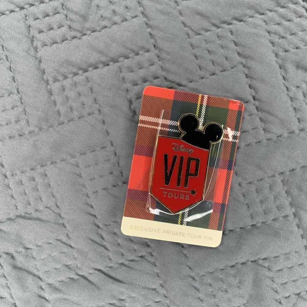 Disney VIP Tours Black Mickey Pin Set